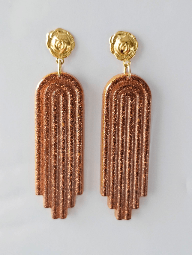ARTY noisette aux paillettes 