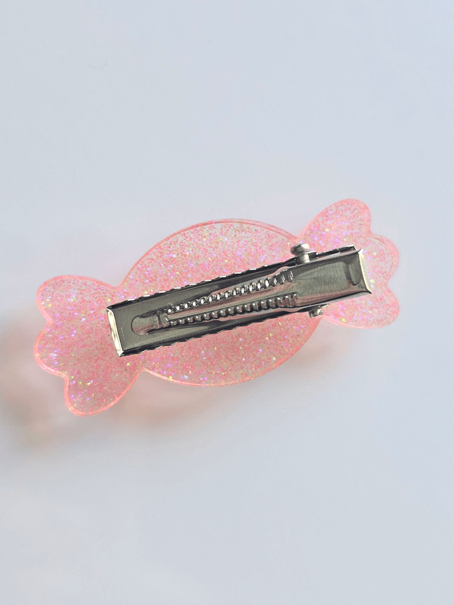 BARRETTE BONBON ROSE