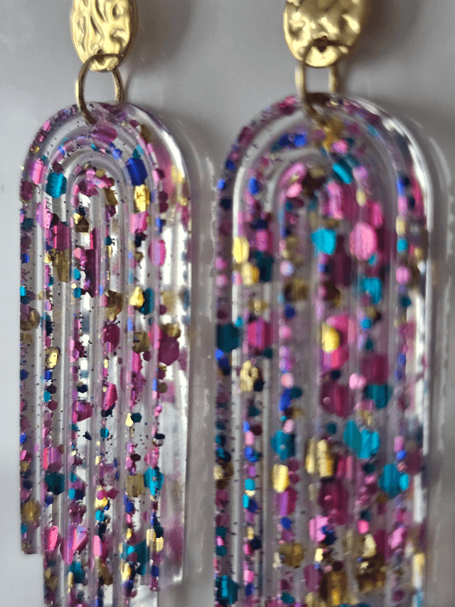 ARTY aux confettis multicouleurs
