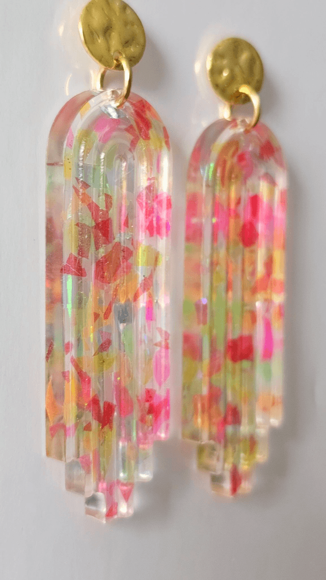 ARTY aux confettis fluos 