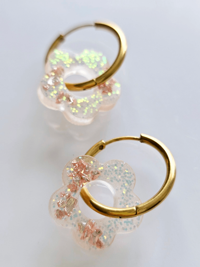 CREOLES MERMAID ÉCLATS ROSES