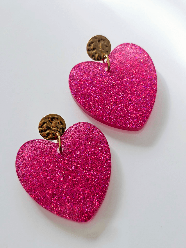 KISS'KISS framboise pailletté