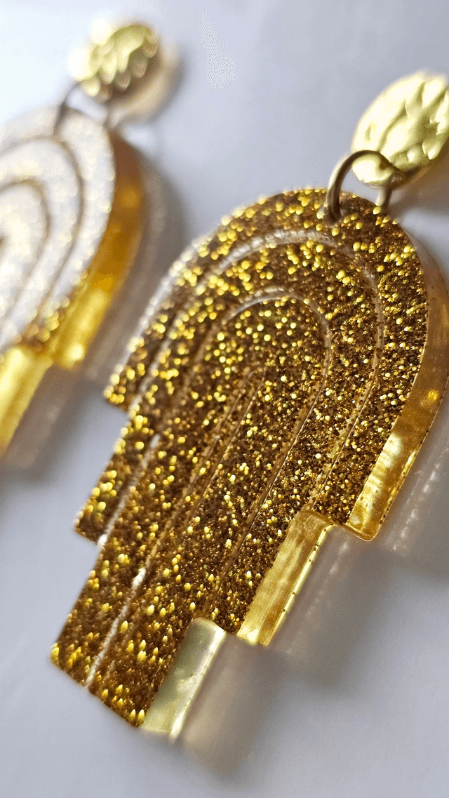MIAMI aux fines paillettes dorées