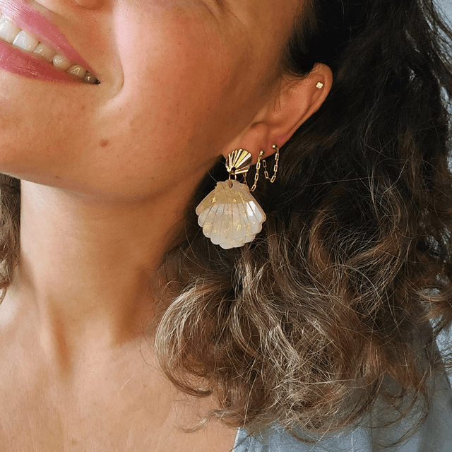 JACKIE noisette aux paillettes