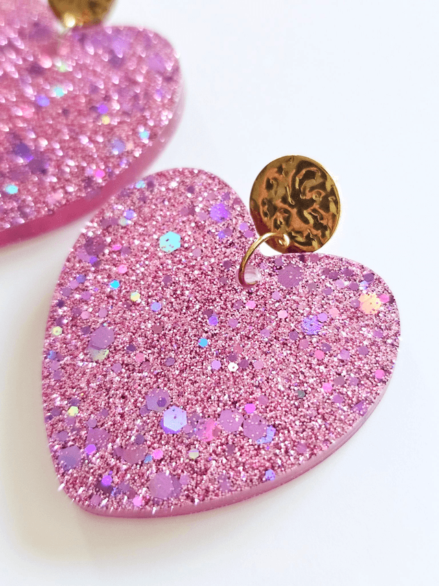 KISS'KISS aux paillettes mauves 