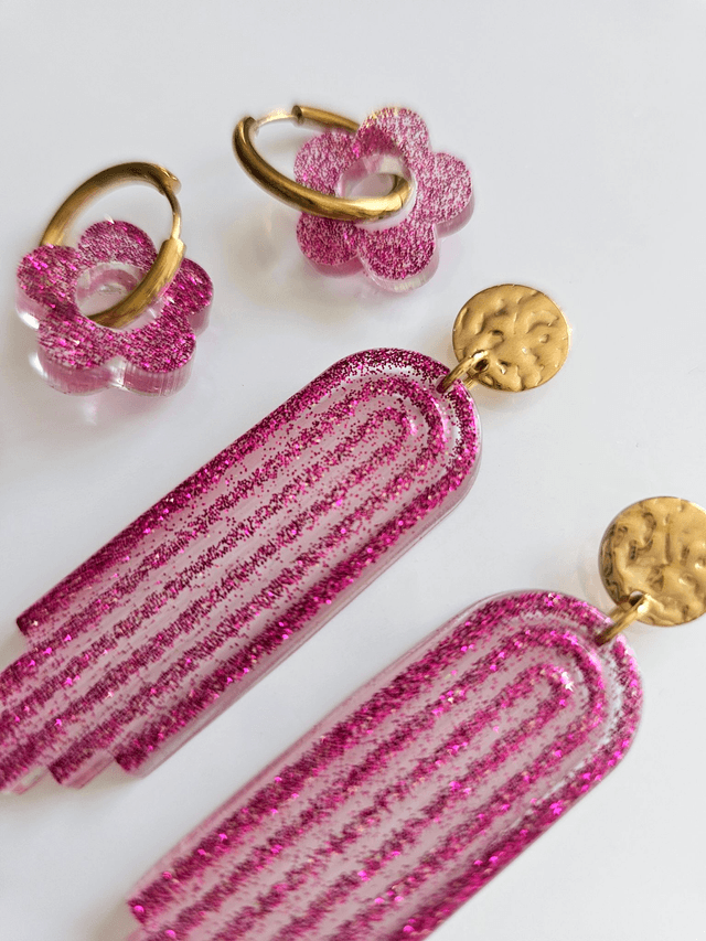 ARTY & CREOLES EDEN A PAILLETTES FUSHIAS