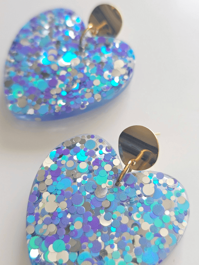 KISS'KISS turquoise et mauve