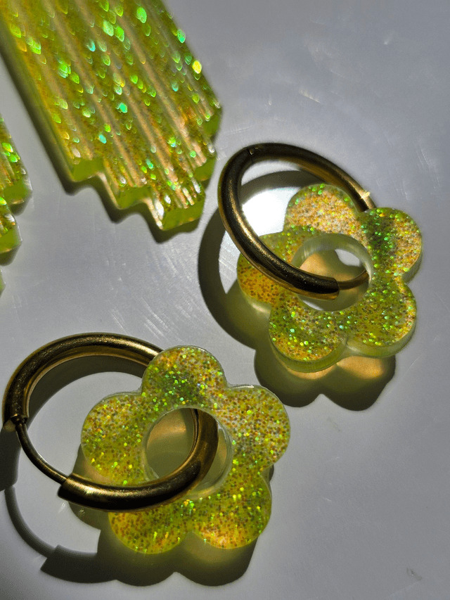 PAMPILLES EDEN FLUO A PAILLETTES 