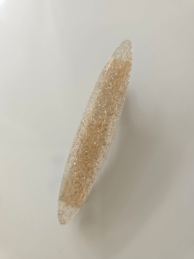 BARRETTE OR FINES PAILLETTES