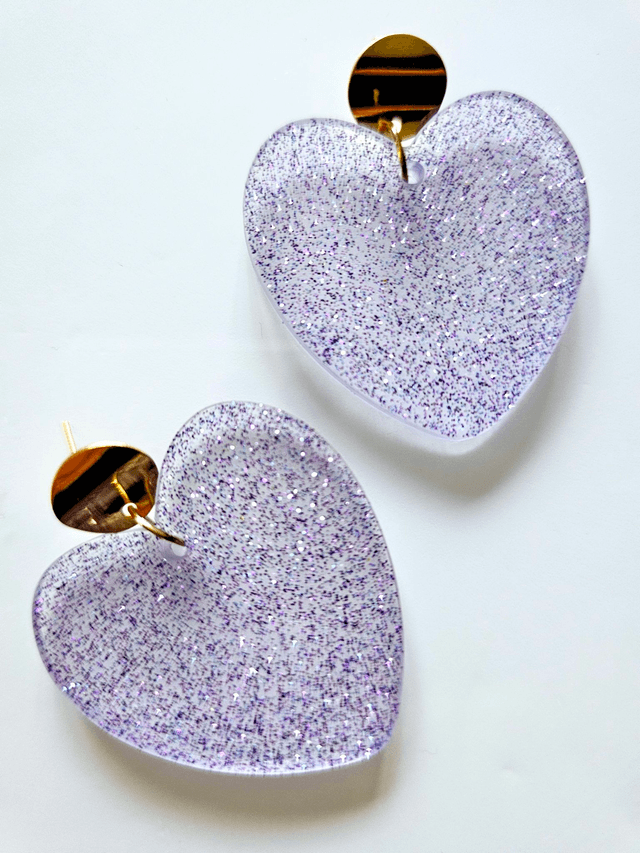 KISS'KISS transparence & paillettes mauves 