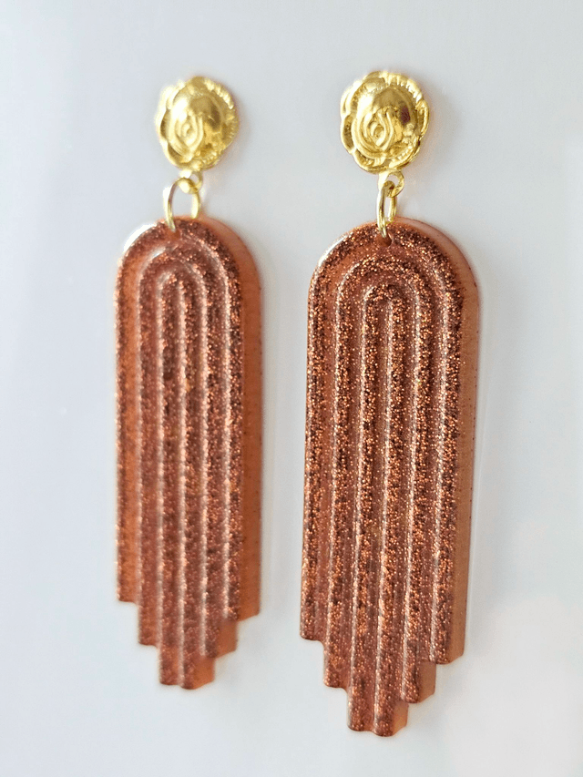ARTY noisette aux paillettes 