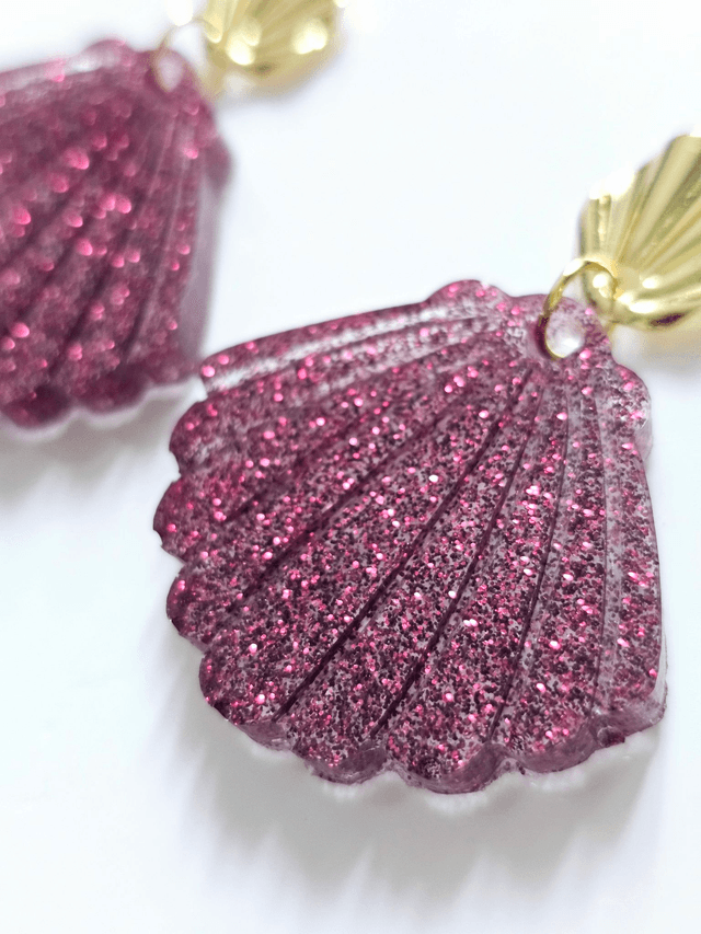 JACKIE aux paillettes prunes