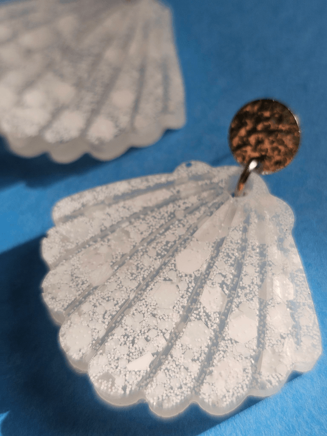 JACKIE blanc paillettes mat