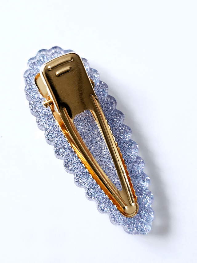 BARRETTE MAUVE CLAIR