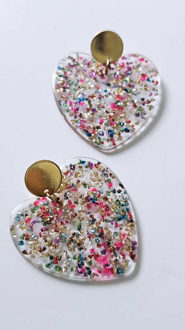 KISS'KISS transparentes aux clats multicolores 