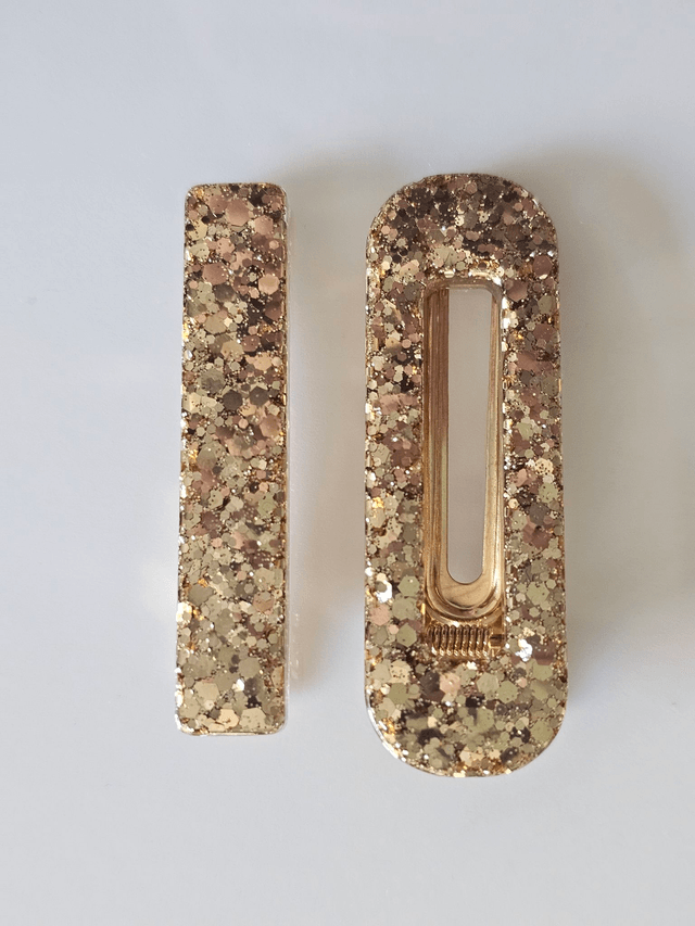 DUO BARRETTES OR