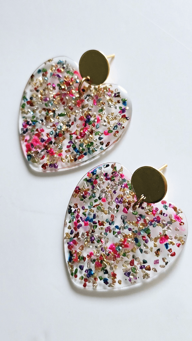 KISS'KISS transparentes aux clats multicolores 