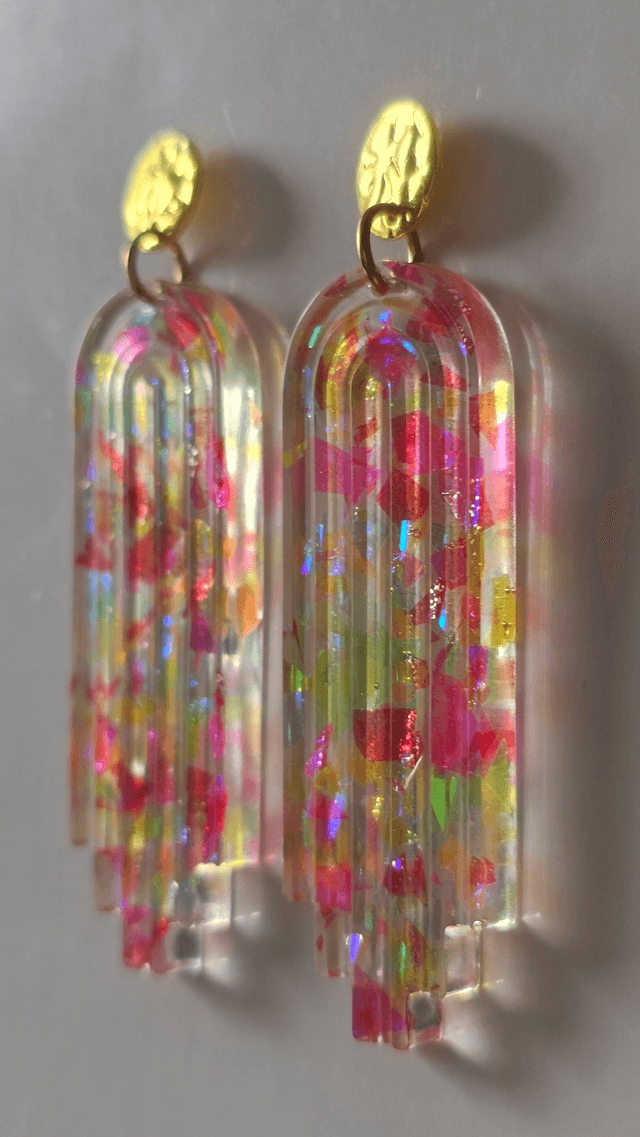 ARTY aux confettis fluos 