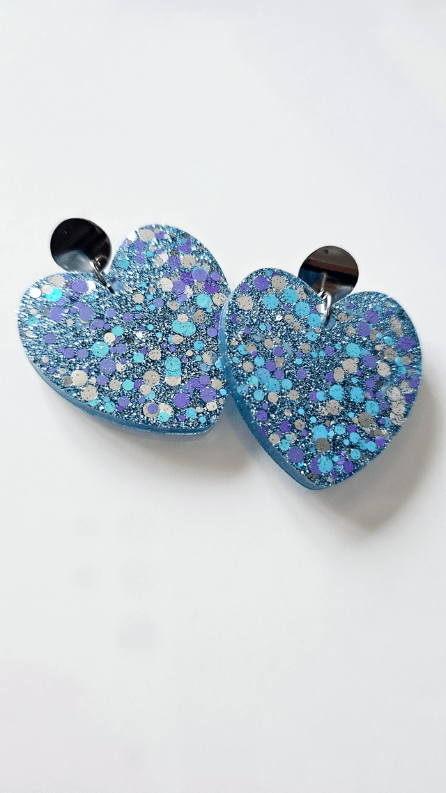 KISS'KISS bleu pailleté