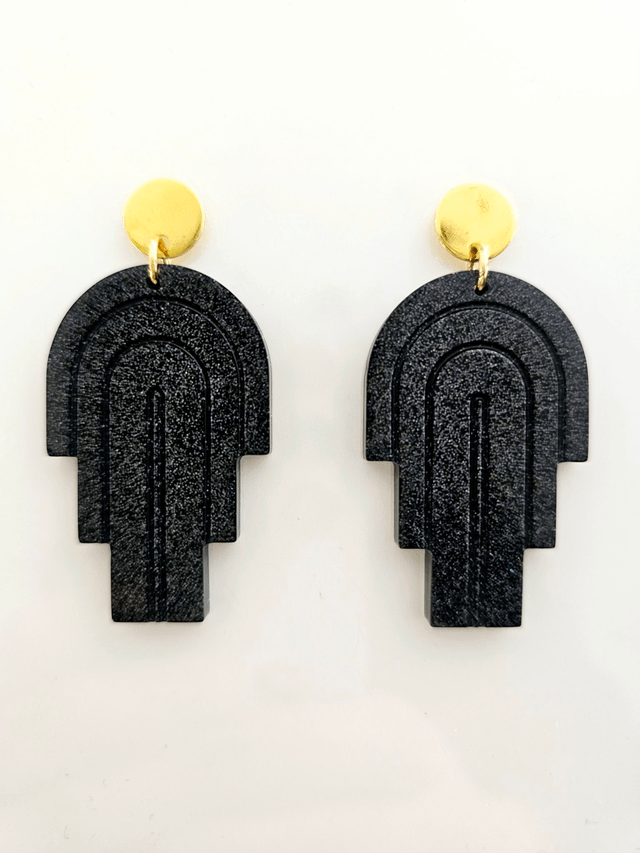 MIAMI aux fines paillettes noires