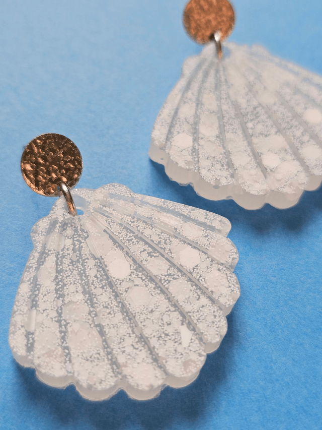 JACKIE blanc paillettes mat
