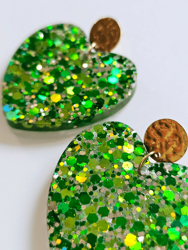 KISS'KISS aux paillettes vertes 