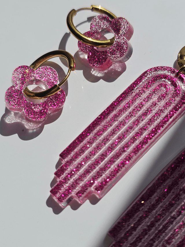 ARTY & CREOLES EDEN A PAILLETTES FUSHIAS