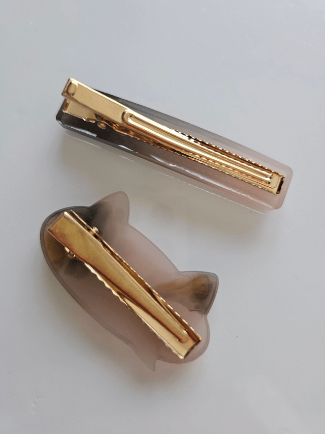 DUO BARRETTES NUDE