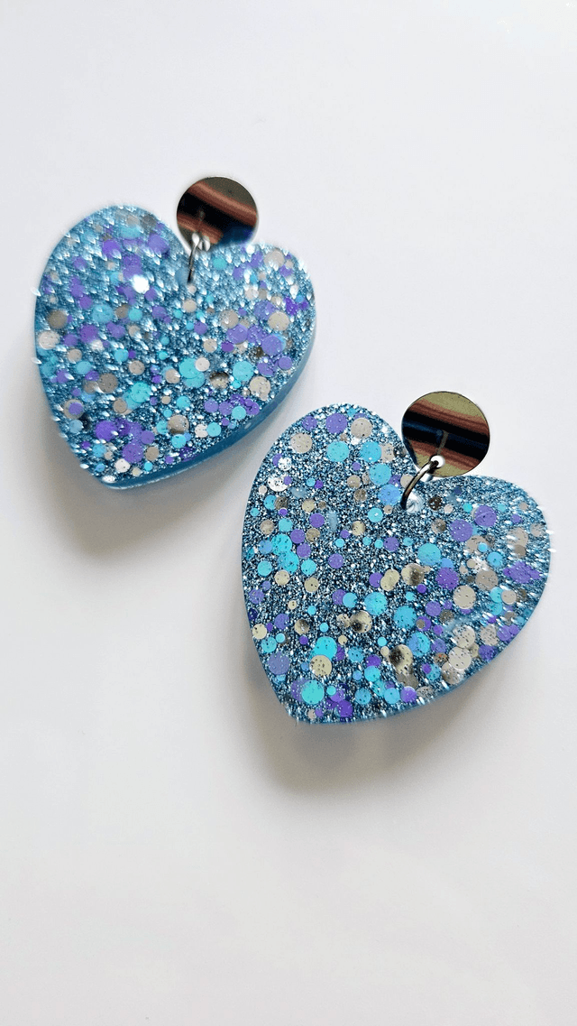 KISS&#039;KISS bleu pailleté