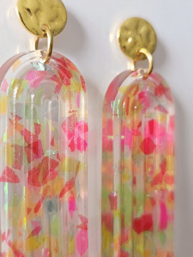 ARTY aux confettis fluos 