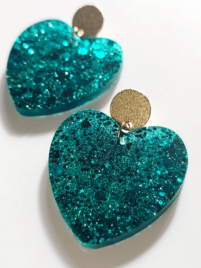 KISS&#039;KISS émeraude à paillettes 