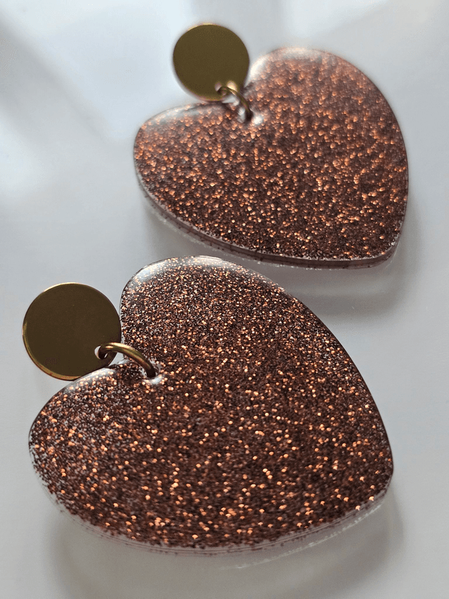 KISS&#039;KISS paillettes marrons