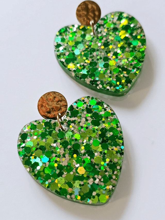 KISS&#039;KISS aux paillettes vertes 