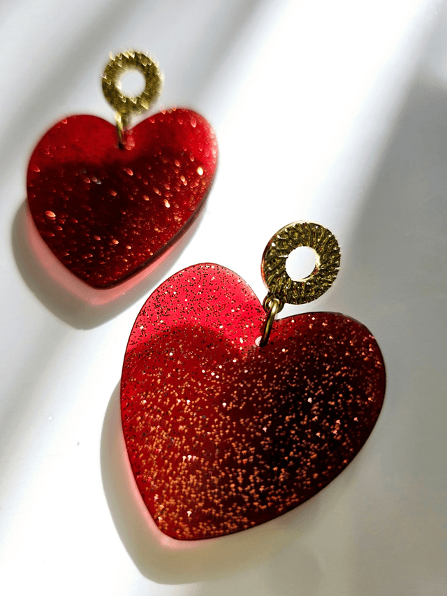 KISS&#039;KISS MARRON BORDEAU PAILLETTES